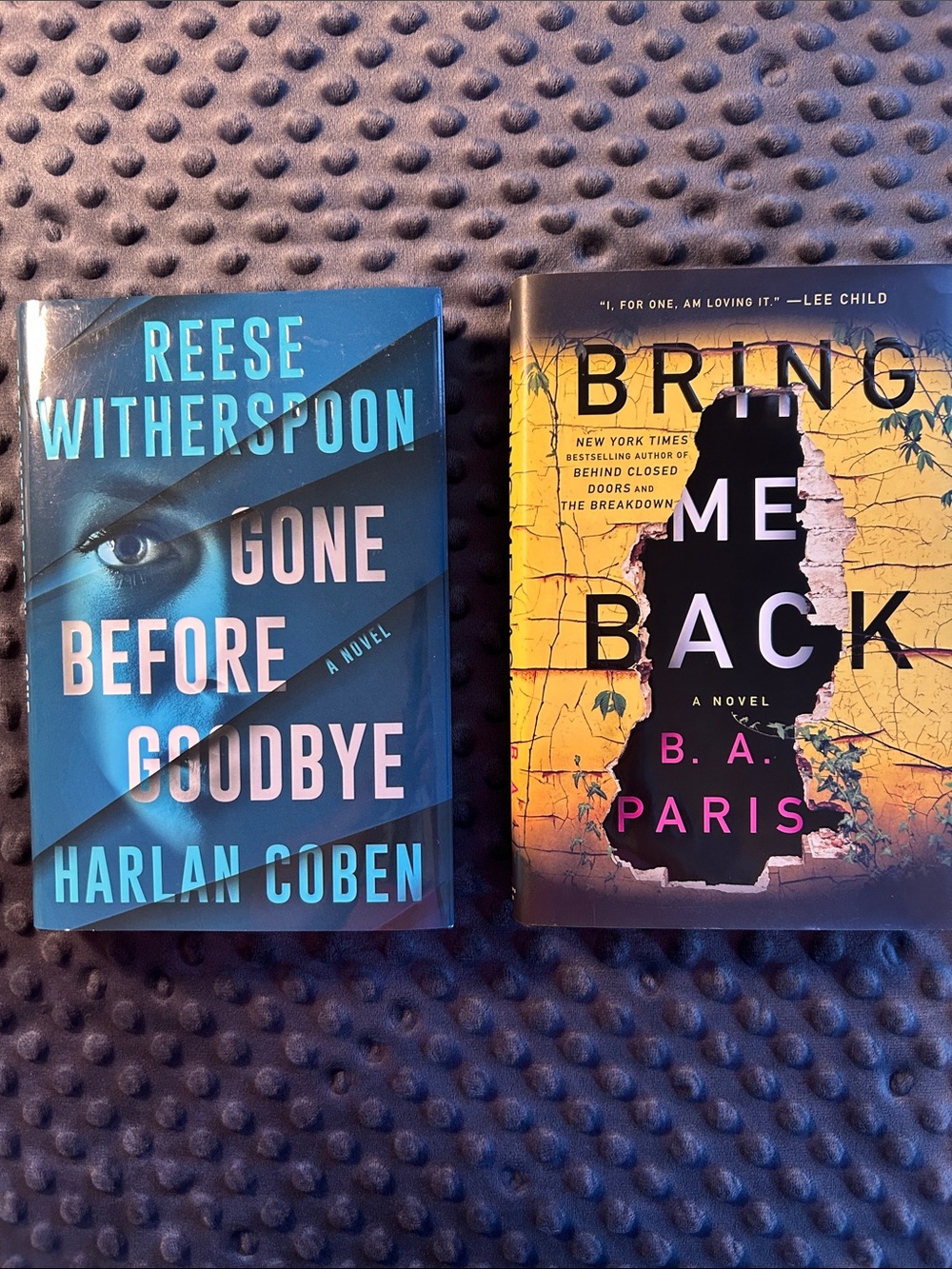 "Gone Before Goodbye" Hardcover - Blue Edition Bring Me Back Harcover